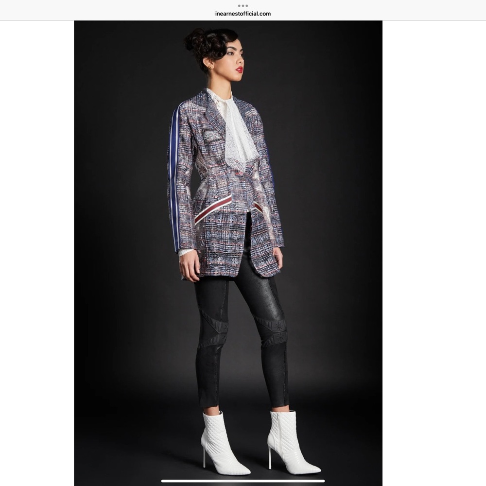 Byron Lars Stylish Multicolor Women's Jacket 🧥